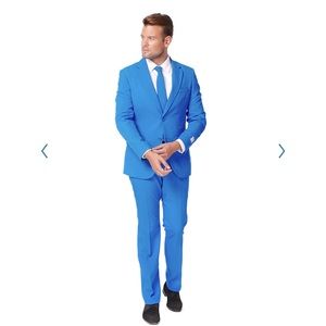 OPPOSuits men’s blue suit jacket and pants